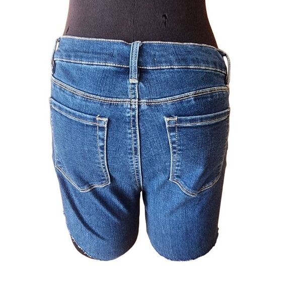 Pacsun Distressed Blue Jean High Rise Jegging Shorts (26) - Picture 3 of 5